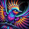 Diamond Painting -DIY Round Drill Colorful Hummingbird(40*40CM)