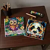 3PCS Bird Coloring Book Set Mindfulness Art Books for Adults 