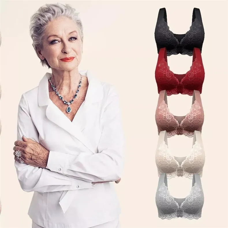 Sora Bras &ndash; Front Closure 5d Shaping Push Up Bra &ndash; Seamless, Beauty Back, Comfy