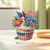 >SALE<Double Side Special Shape Dessert Desktop Diamond Painting Art Kits for Decor