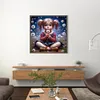 Diamond Painting-DIY Full Round Drill Dandelion Girl