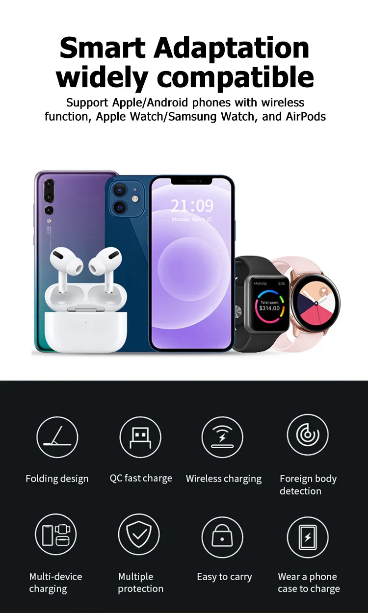 🔥Hot sale🔥4-in-1 Magnetic Wireless Charger
