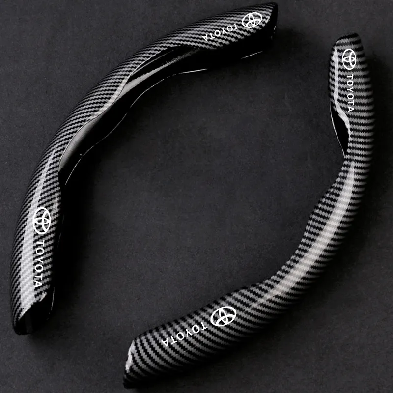 🔥HOT SALE🔥Car Carbon Fiber Steering Wheel Cover（2PCS）