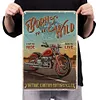 Born to be wild - Vintage Metal Signs - 20*30cm/30*40cm