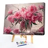 Peony-Paint by Numbers Acrylic Painting 50*40CM