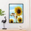 Sunflower Cat -11CT Stamped Cross Stitch Kit(36*46cm)