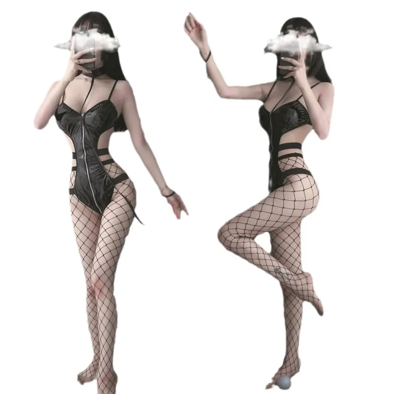 Churchf Night Vows Big-Size Lingerie Queen Women's Uniform Seduction Nightclub Sexy Bound Underwear Brae Bedclothes