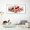 (US Local)5pcs/set Flower -Full Round Diamond Painting (95*45cm)
