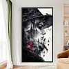 Witch Castle Scenery Silhouette-11CT Stamped Cross Stitch 40*70cm/15.75*27.56in(Big Size)