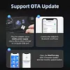 Multifunctional CarPlay Clip Wireless CarPlay Adapter Customized Car-Machine Interconnection Android Apple 2-in-1 Car CarPlay Suitable For Car Media, Fragrance Diffuser, Digital Clock