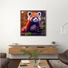 Raccon-Full Round Diamond Painting