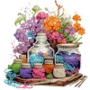 >SALE<5D DIY Partial Special Shaped Drill Diamond Painting Sewing Machine Kit 30x30cm