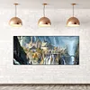 (US Local)Castle-Paint By Numbers Kit(80x40cm)