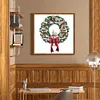 Christmas Wreath-Special Shaped Diamond Painting Kit