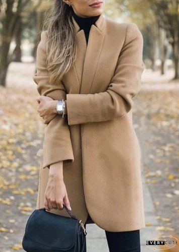 Long Wool Coat for Women, Plus Size, Winter Warm