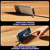 240W Braided Fast Charge Cable with Built-in Phone Stand Data Cable Charger Cord