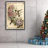 Hummingbird Flowers-Paint by Numbers Acrylic Painting 40*60CM(Poster style）(HOT)