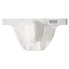 Men's Lace Mesh Bikini Low Rise Briefs Soft Breathable Underwear