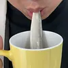 Simulated Fish Ceramic Straws