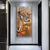 Diamond Painting -DIY Round Drill Deer(35x80cm)