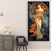 (Stamped/Counted) Star Goddess - 11CT Cross Stitch 50*90cm/19.69*35.43in