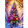 Diamond Painting-DIY Full Round Drill Christmas Tree(60*40 CM)