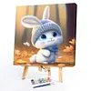 (4Pcs)Cute Animal - Paint by Numbers Acrylic Painting 20*20CM