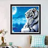 Diamond Painting-Partial Round Drill Tigers