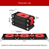 Engineering High-Precision Anti-Fall Solid Strong Magnetic Level Foldable Level Ruler Strong Magnetic High-Precision Household ABS Solid Anti-Fall Ruler Balance Measurement Level