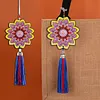 DIY Mandala Diamond Painting Drill Car Ornament Mosaic Bag Decor Pendant Kit