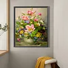 （Big Size)Vase Flowers-Paint by Numbers Acrylic Painting 50*60CM