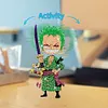 【Limited Stock Sale】DIY One Piece  Zoro-Diamond Painting Ornaments With Shaking Head Function（Single-Sided)