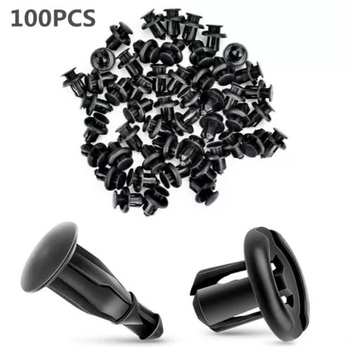 Dronehint Parts Bumper Clips 10mm Hood Fender Push Rivets Retainer Fasteners For Honda (For: Acura) Parts