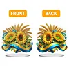 (US Local)Flower Double Sided Effect Table Top Diamond Painting Desktop Ornaments Kit (Sunflower B)