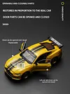 1:42 Ford Mustang GT Car Model Toy Refittable Version Zinc Alloy Material Assembly Kit