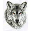 Wolf - 9CT Partial Beaded Cross Stitch Kit(28x34cm)
