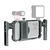 LYS30 Mobile Phone Handheld Bracket Vlog Expansion Frame Handheld Photo Camera Handle Rabbit Cage Stabilizer Aluminum Alloy Multi-Function Mobile Phone Bracket