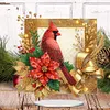 (US Local)Acrylic Diamond Painting Hanging Pendant for Garden Window Decor (Village House)