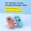 Transparent Storage Box Protective Case for Nintendo Switch2 Joy-Con Accessories
