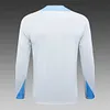 Joyfball 2024/2025 Tottenham Half-Pull Training Suit Light Gray Jersey 1:1 Thai Quality Set