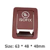 Auto Rear Child Safe Seat Bench Switch Cover for Mercedes C Class W205 2015-2021
