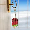 6pcs DIY Diamond Painting Ice Cream Keychains