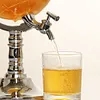 3.5L Alcohol Drink Dispenser Club Party Accessory Globe Shape Dispenser for Home