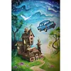 (Big Size)Fairy House - 11CT Stamped Cross Stitch - 50*70cm