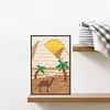6pcs 5D DIY Full Square Drill Partial AB Drill Diamond Painting Places Set 13x16cm