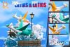 1/20 Scale World Zukan Latias & Latios - Pokemon Resin Statue - FangTang Studio