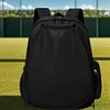 Women Nylon Racket Backpack Waterproof Tennis Badminton Bag & Shoe Compartment