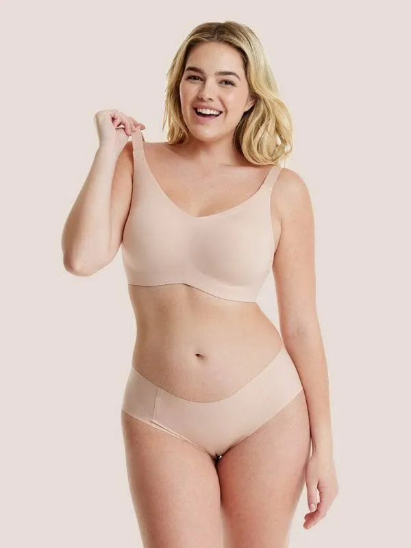 Born For Her &ndash; Ultra-Fit Plus Size Seamless T-shirt Bra