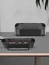 Clear PC Case for Nintendo for Switch 2 Protective Shell with 6 Game Card Slots