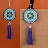 DIY Mandala Diamond Painting Drill Car Ornament Mosaic Bag Decor Pendant Kit